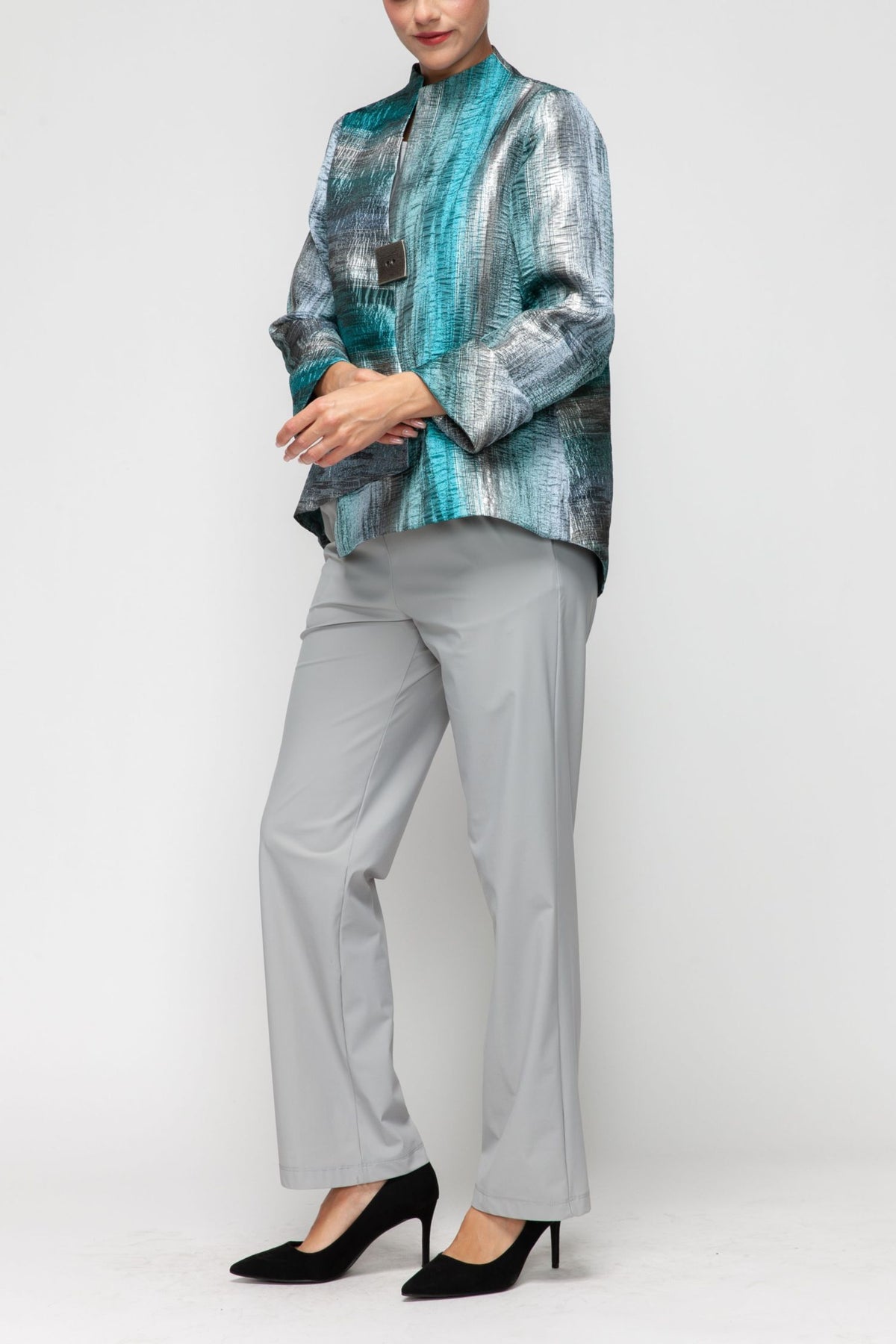 IC COLLECTION Jacket - 7518J - BLUE