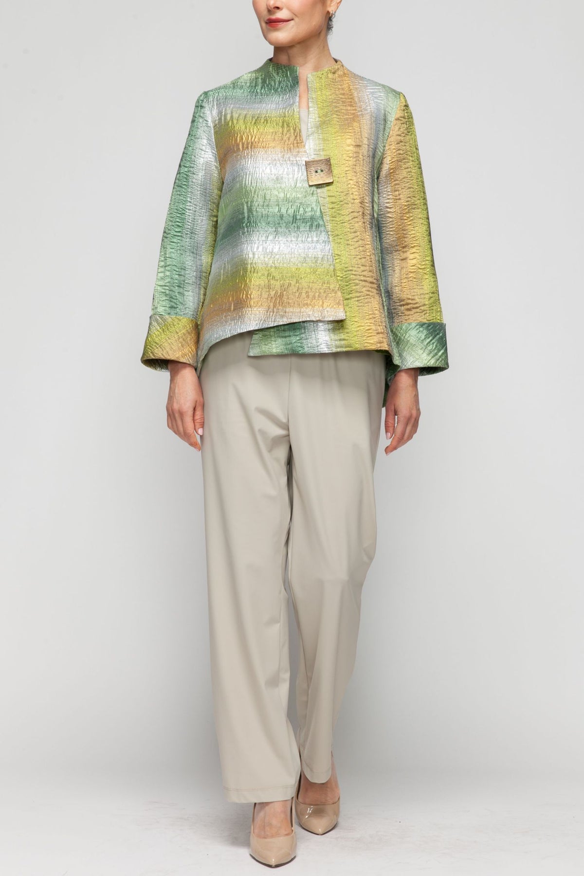 IC COLLECTION Jacket - 7518J - GREEN