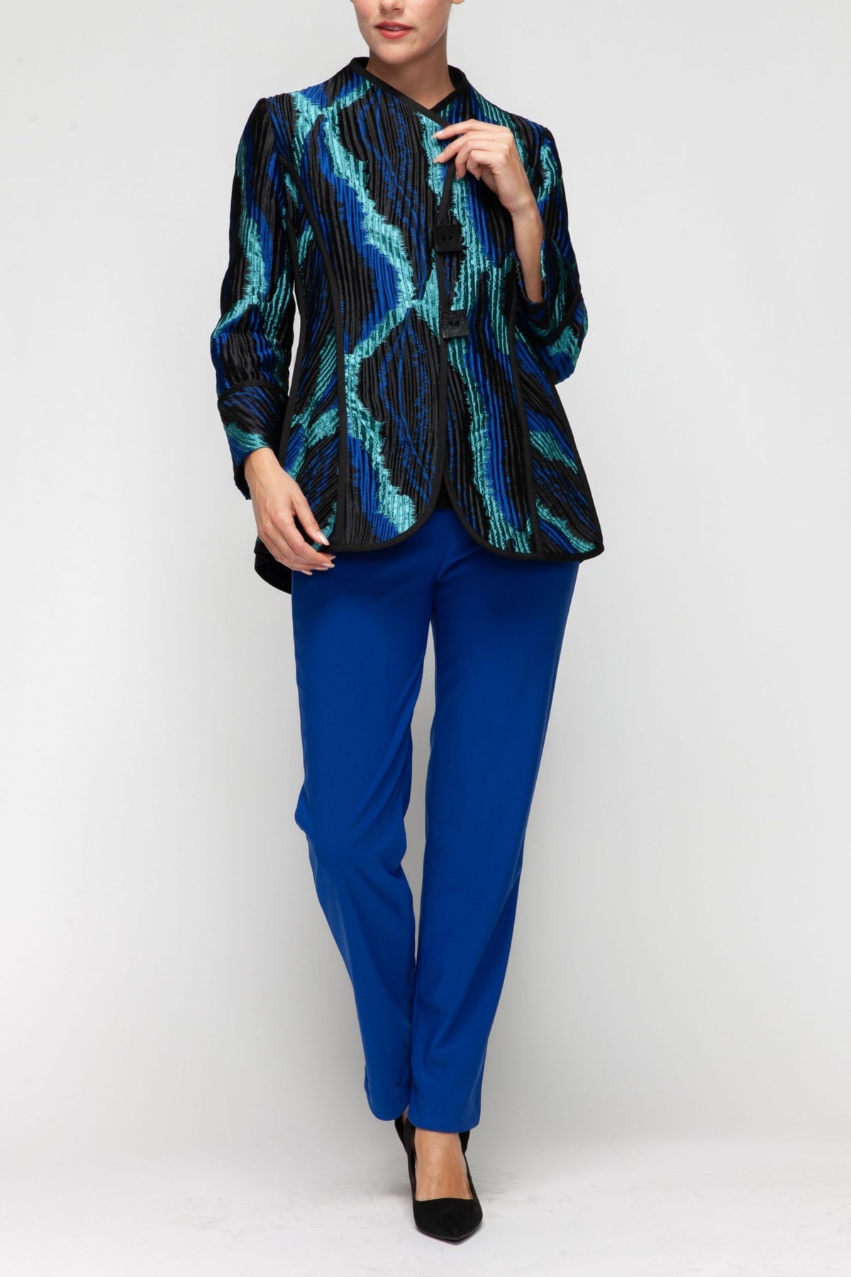 IC COLLECTION Jacket - 7522J - BLUE