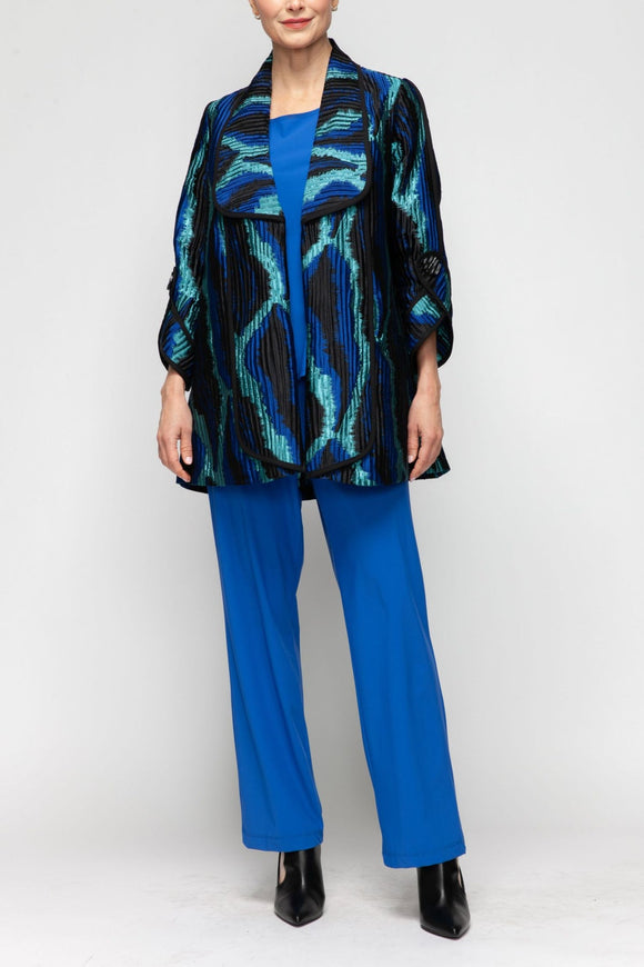 IC COLLECTION Jacket - 7523J - BLUE