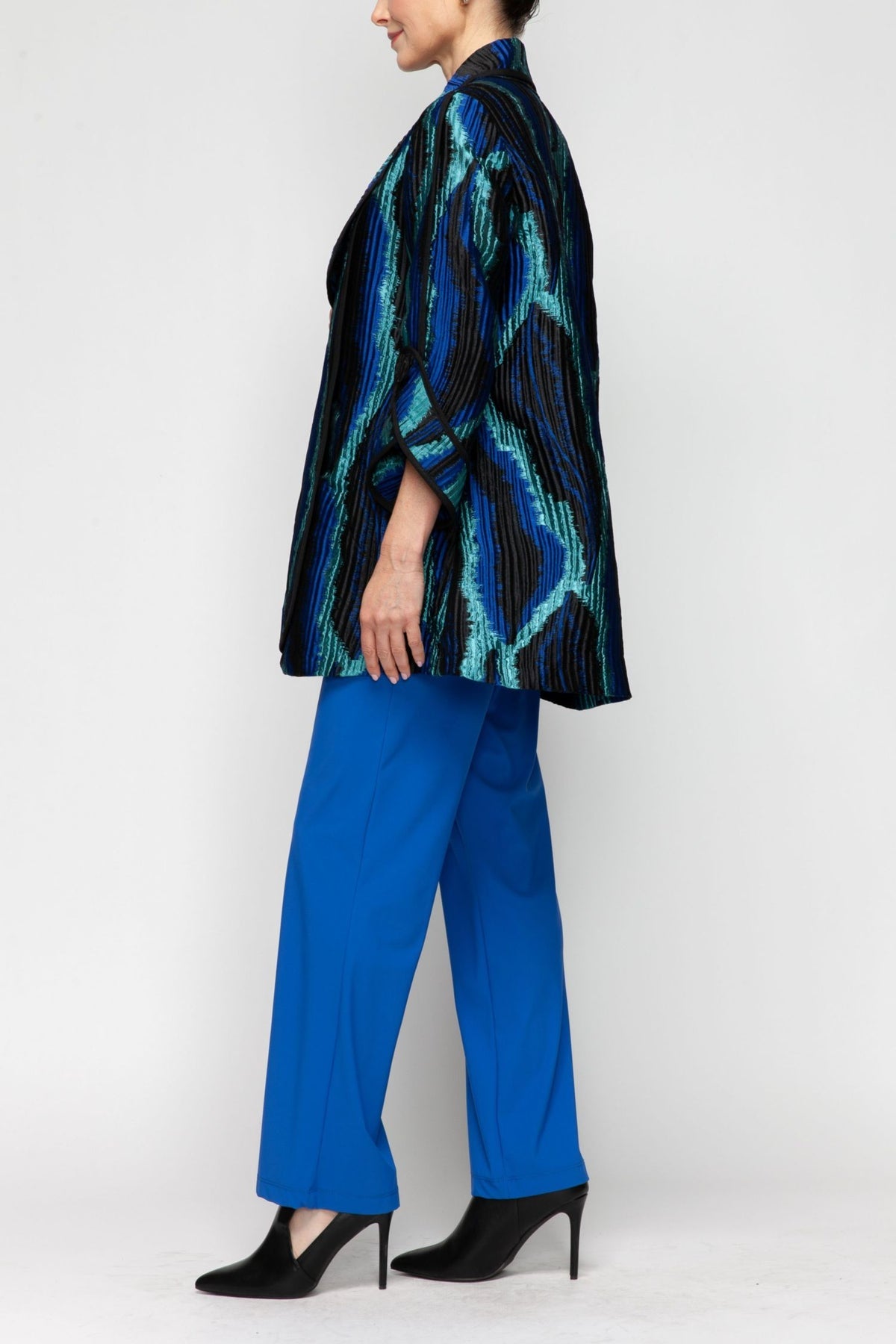 IC COLLECTION Jacket - 7523J - BLUE