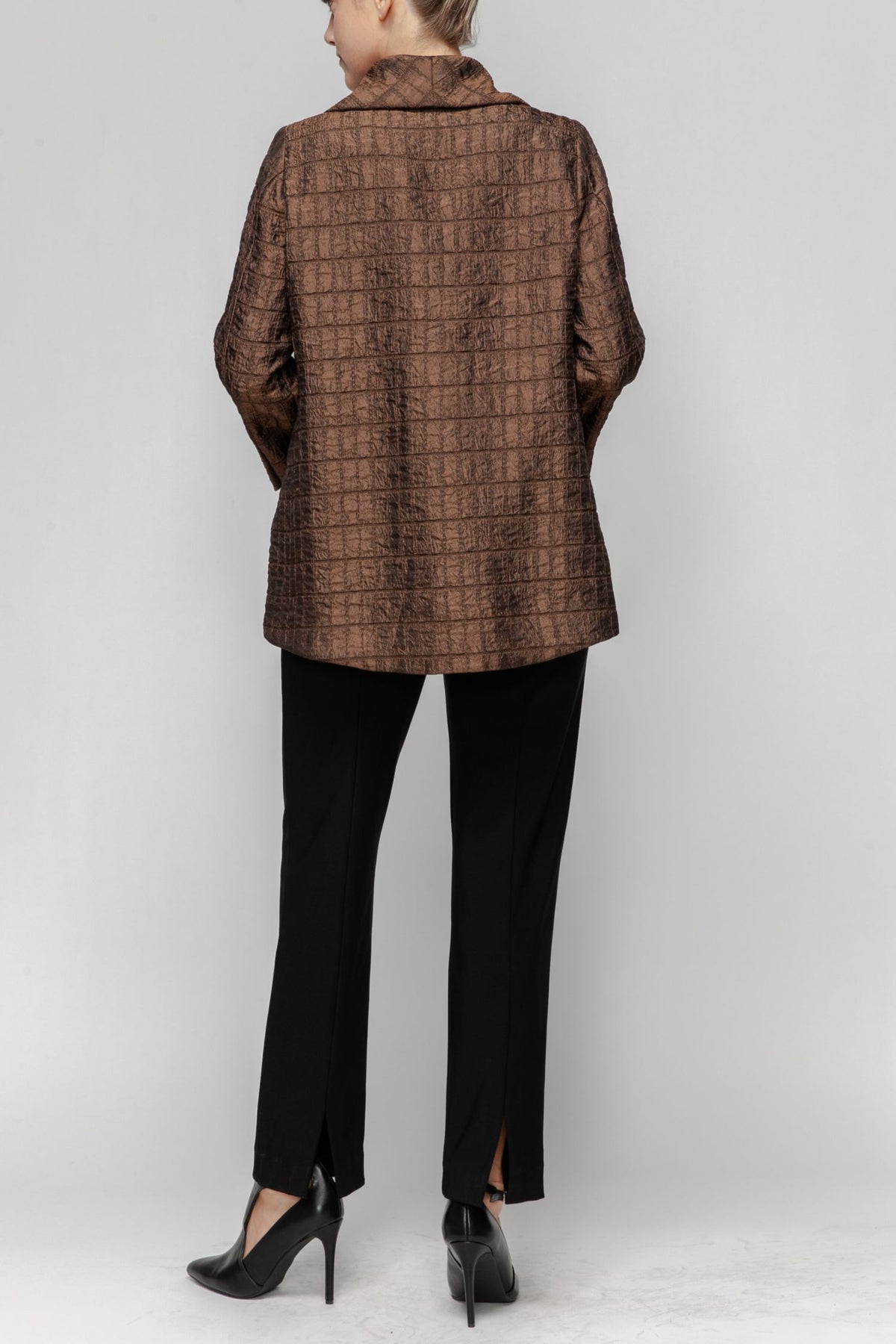IC COLLECTION Jacket - 7525J - BROWN