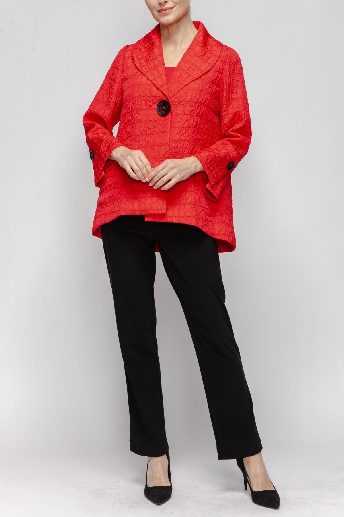 IC COLLECTION Jacket - 7525J - RED