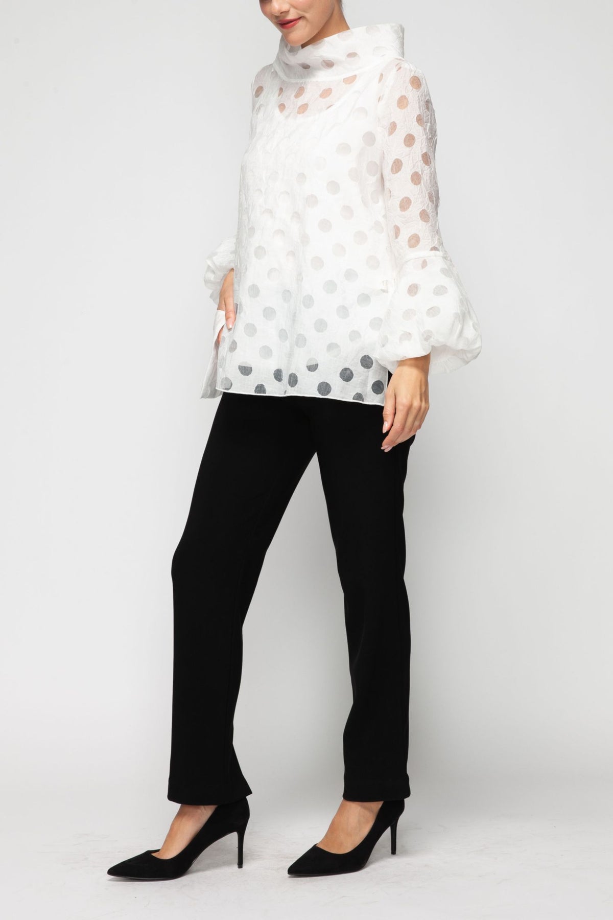 IC COLLECTION Top - 7527T - WHITE