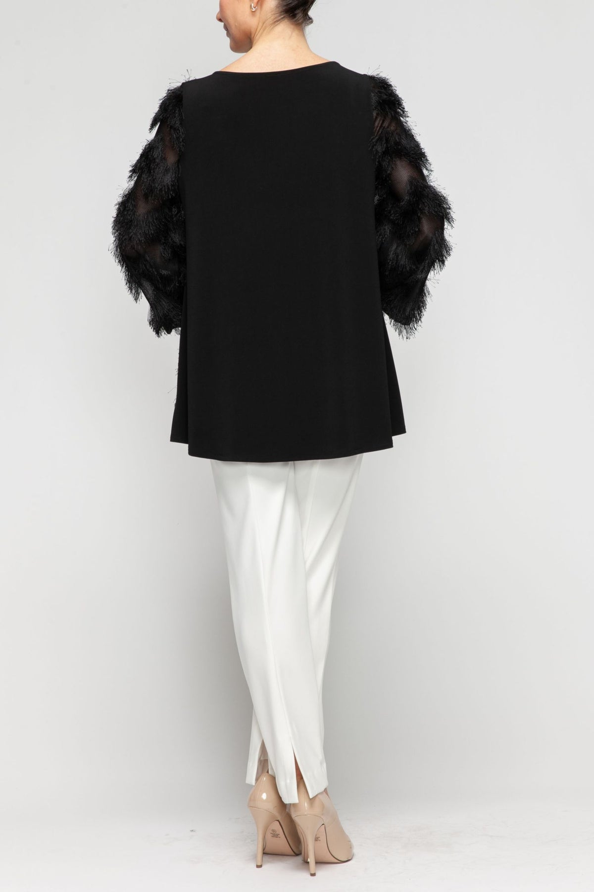 IC COLLECTION Top - 7529T - BLACK