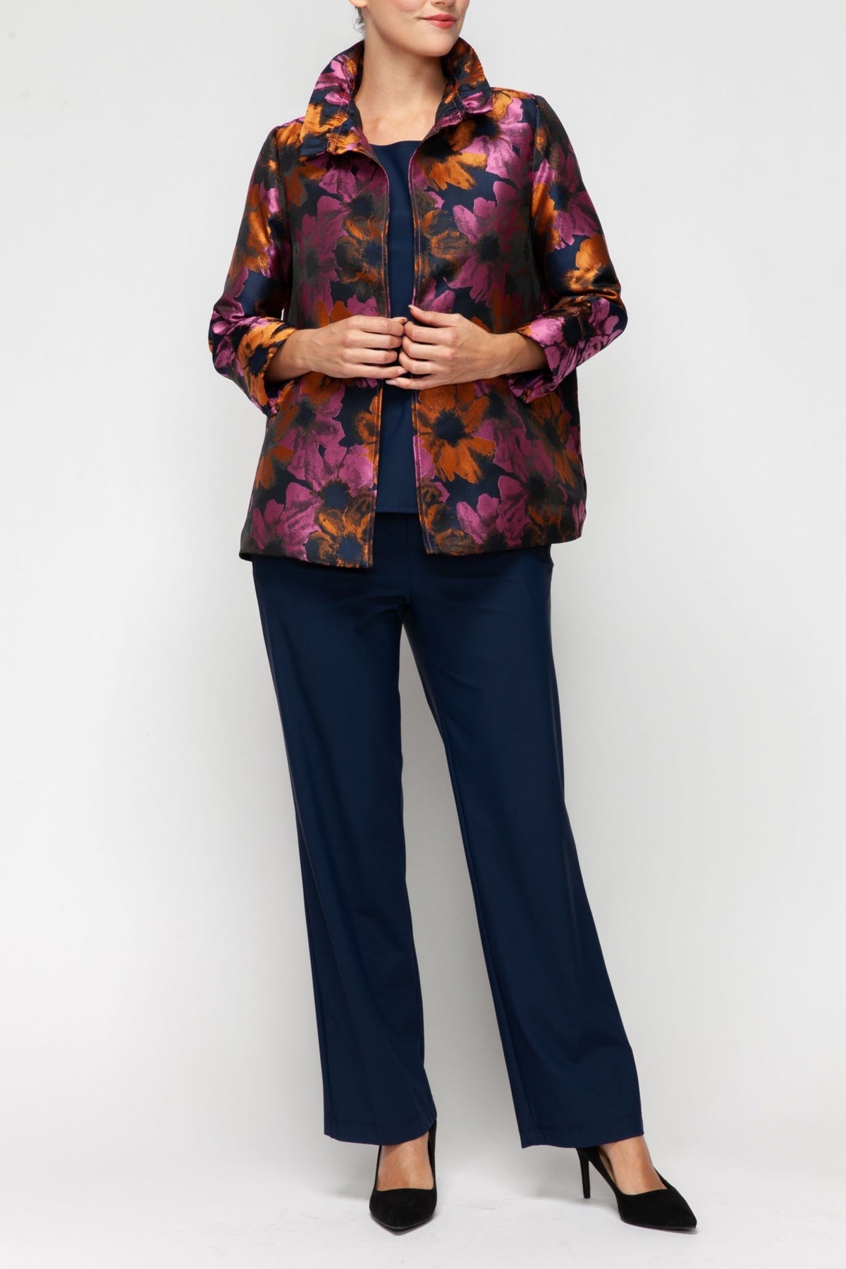 IC COLLECTION Jacket - 7541J - RUST