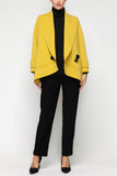 IC COLLECTION Jacket - 7541J - MUSTARD