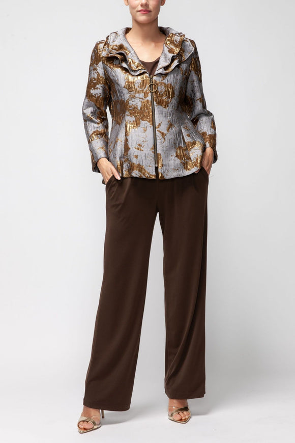 IC COLLECTION Jacket - 7543J - GRAY