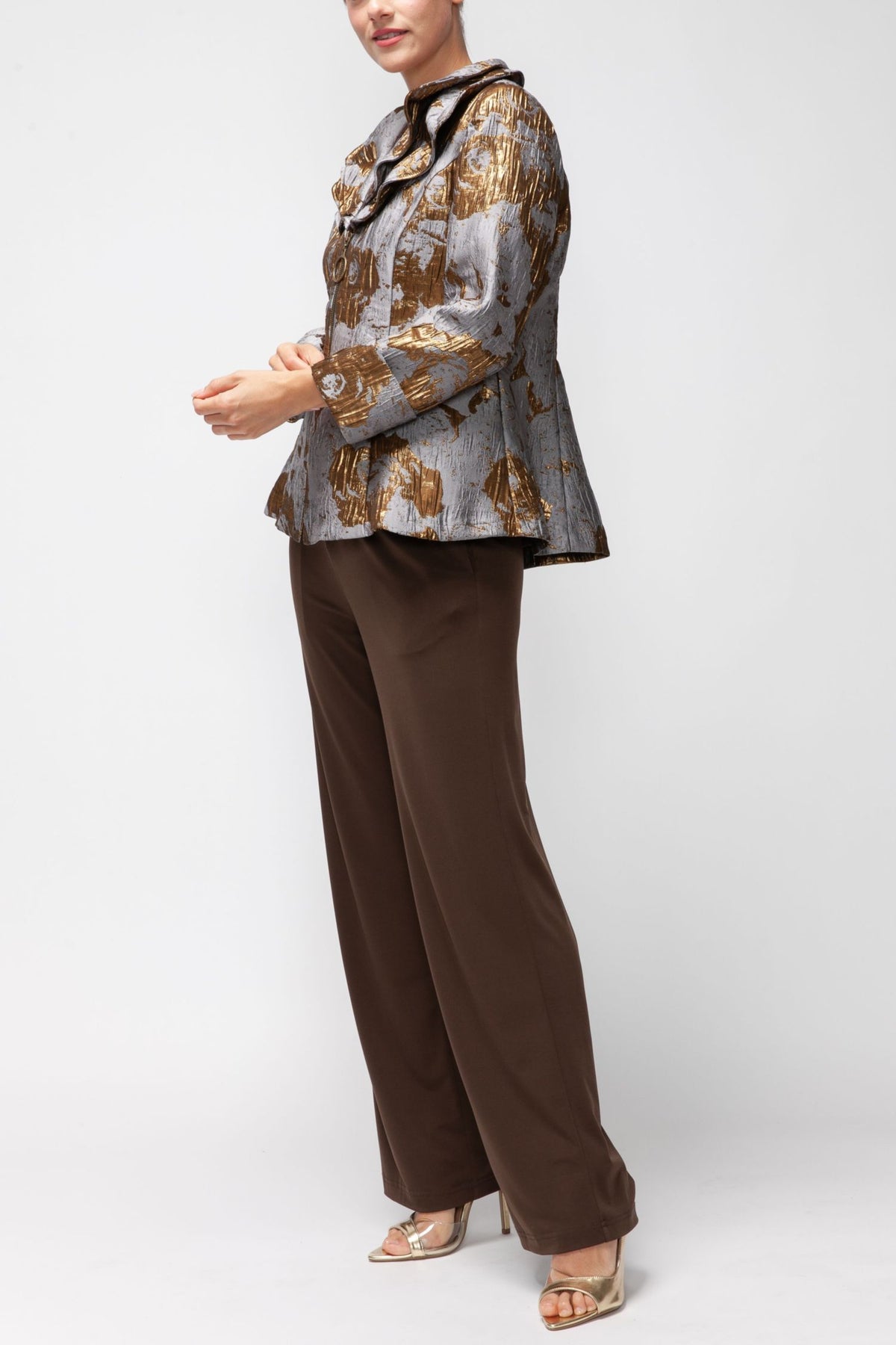 IC COLLECTION Jacket - 7543J - GRAY