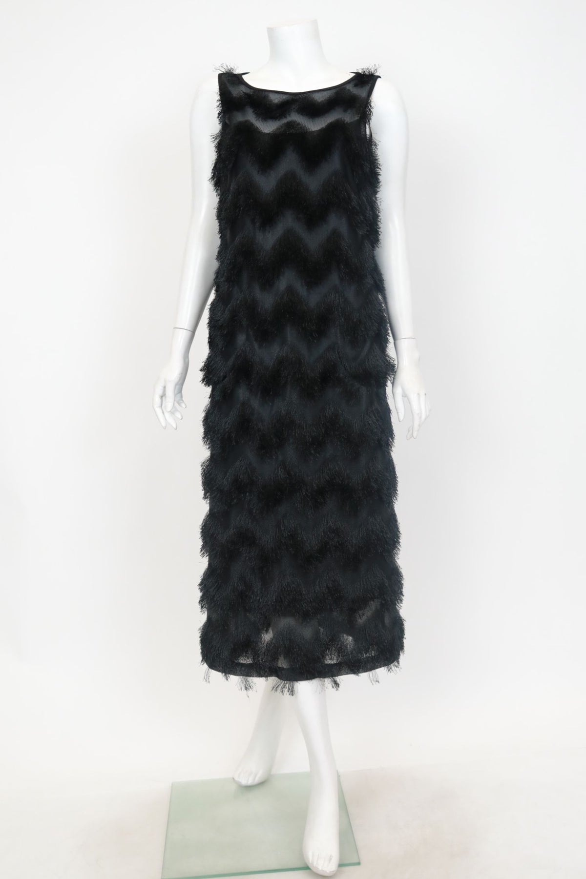 IC COLLECTION Dress - 7545D - BLACK