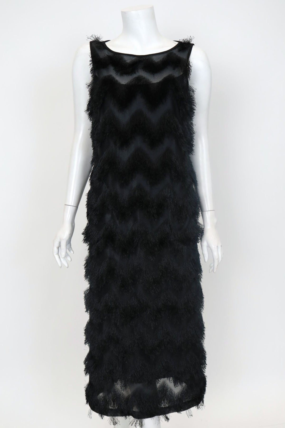 IC COLLECTION Dress - 7545D - BLACK