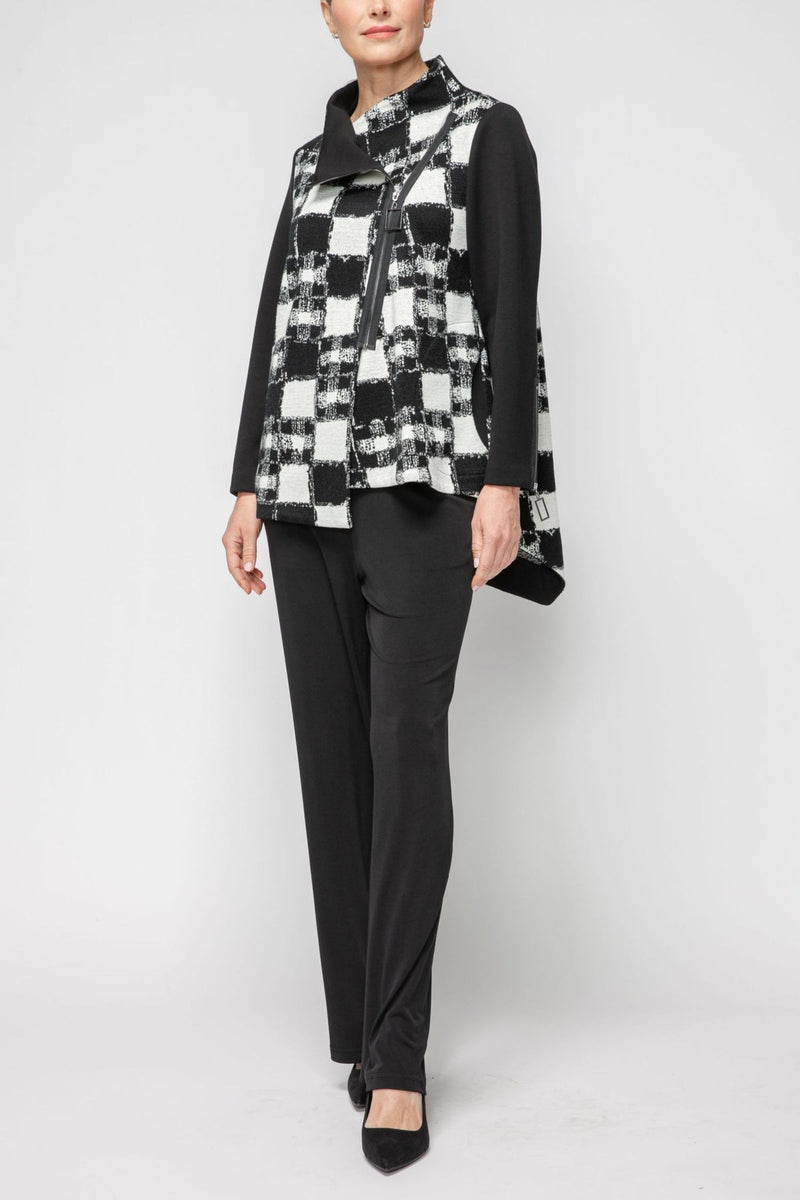IC COLLECTION Jacket - 7556J - BLACK – The Total Look