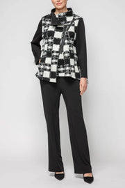 IC COLLECTION Jacket - 7556J - BLACK