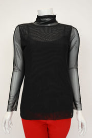 IC COLLECTION Top - 7561T - BLACK