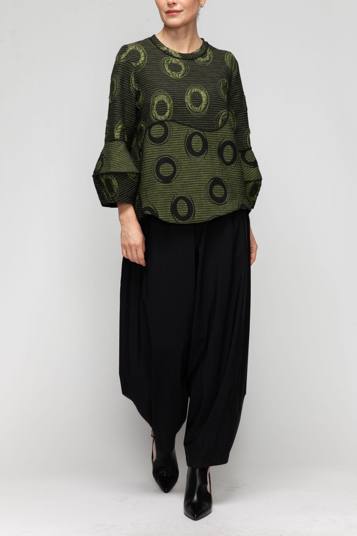 IC COLLECTION Top - 7566T - GREEN