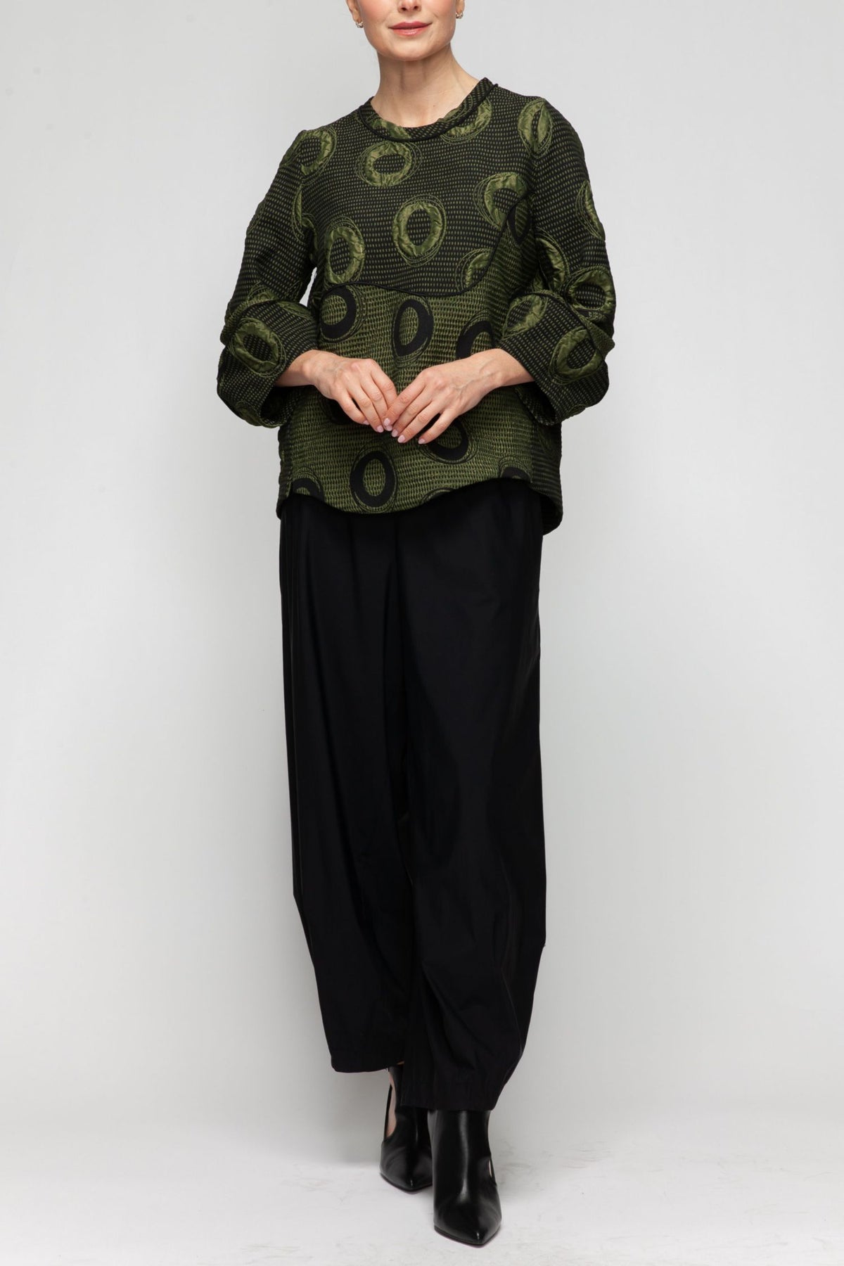 IC COLLECTION Top - 7566T - GREEN