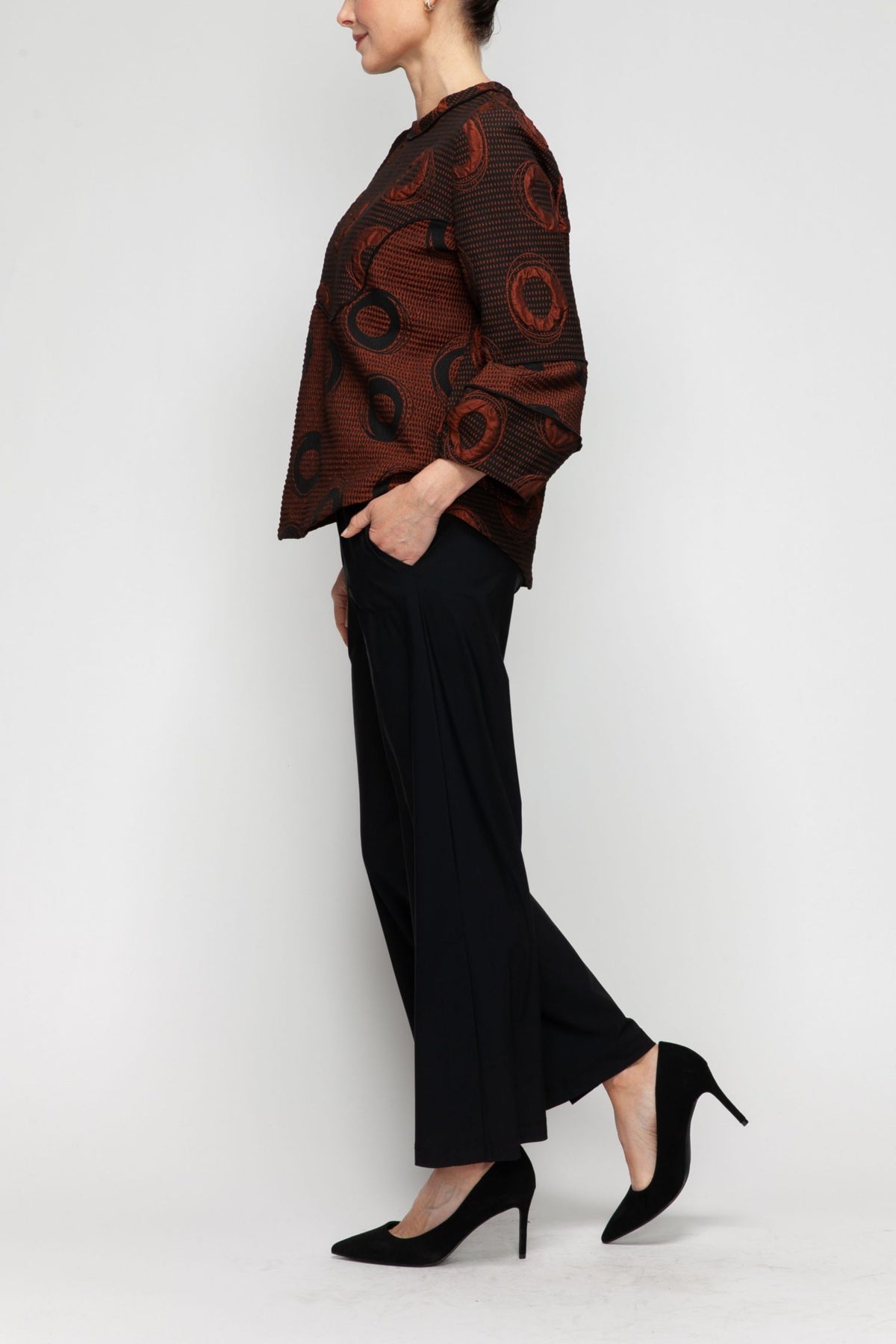 IC COLLECTION Top - 7566T - RUST