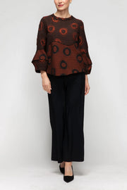 IC COLLECTION Top - 7566T - RUST