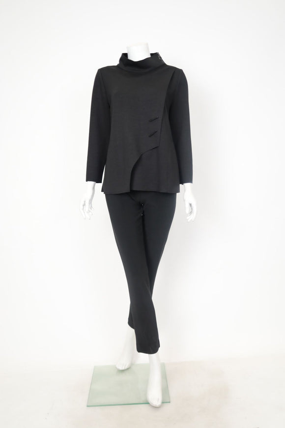 IC COLLECTION Top - 7569T - BLACK