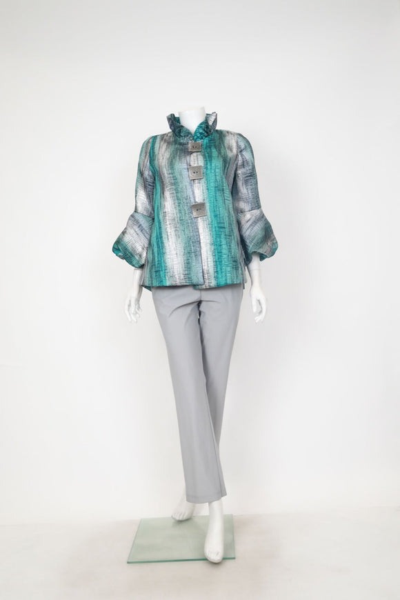 IC COLLECTION Jacket - 7572J - BLUE