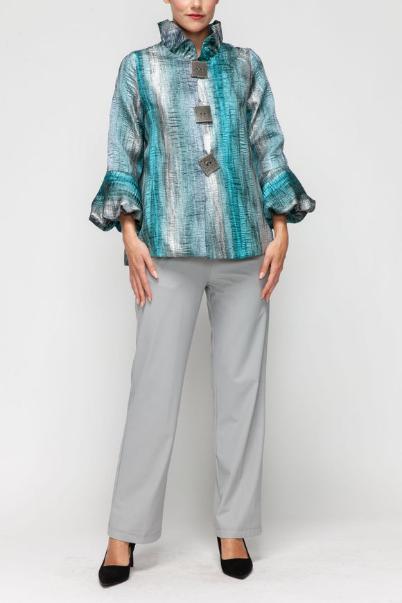 IC COLLECTION Jacket - 7572J - BLUE