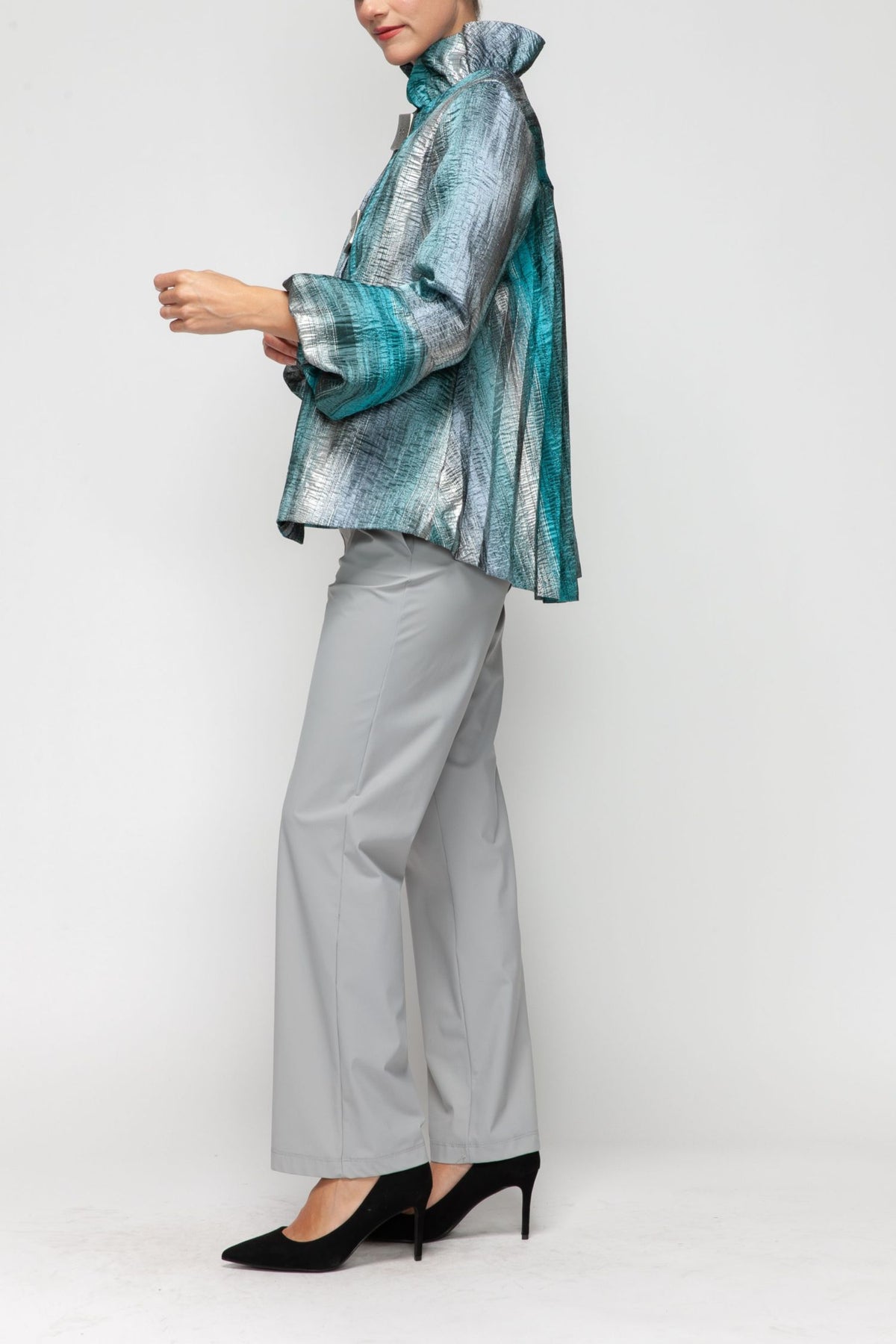 IC COLLECTION Jacket - 7572J - BLUE