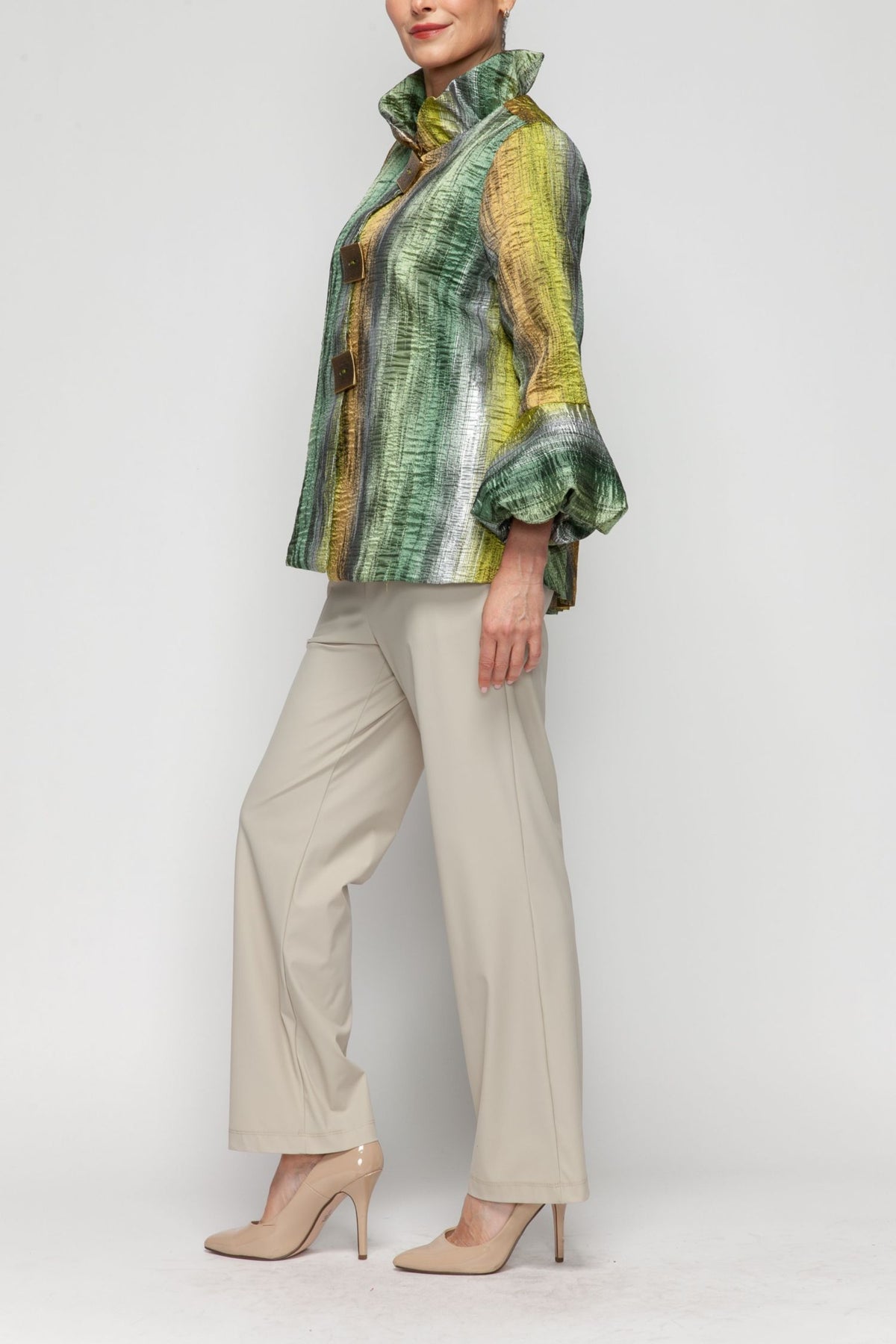 IC COLLECTION Jacket - 7572J - GREEN