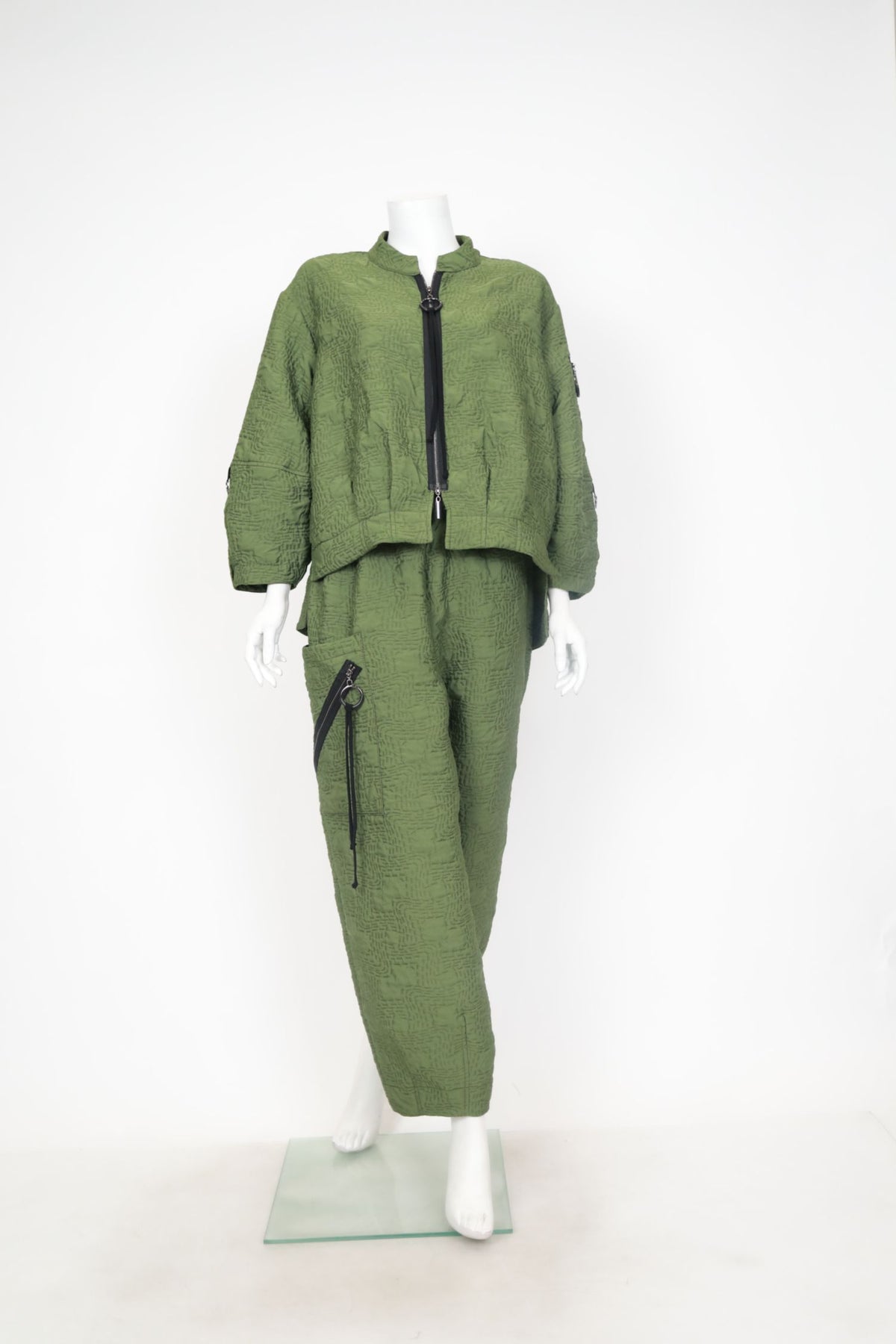 IC COLLECTION Blouse - 7577B - ARMY