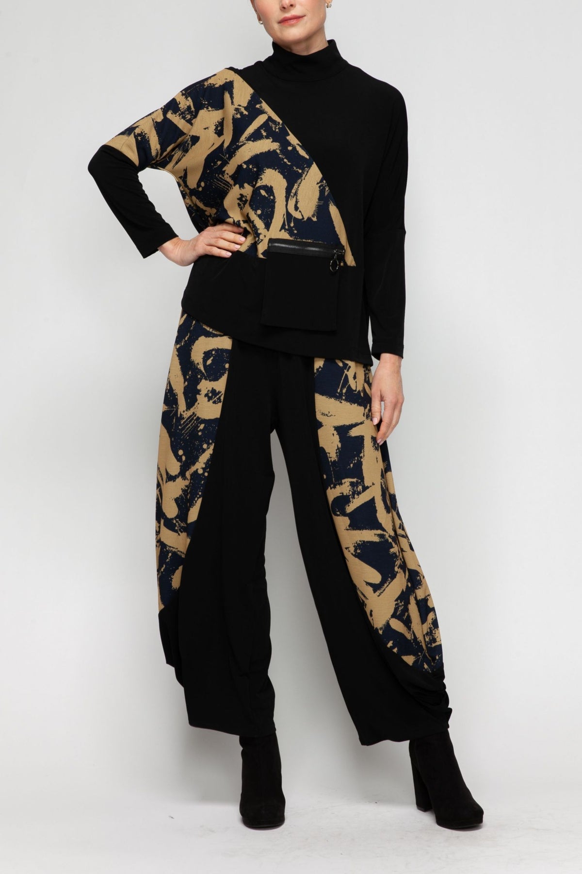 IC COLLECTION Top - 7580T - GOLD