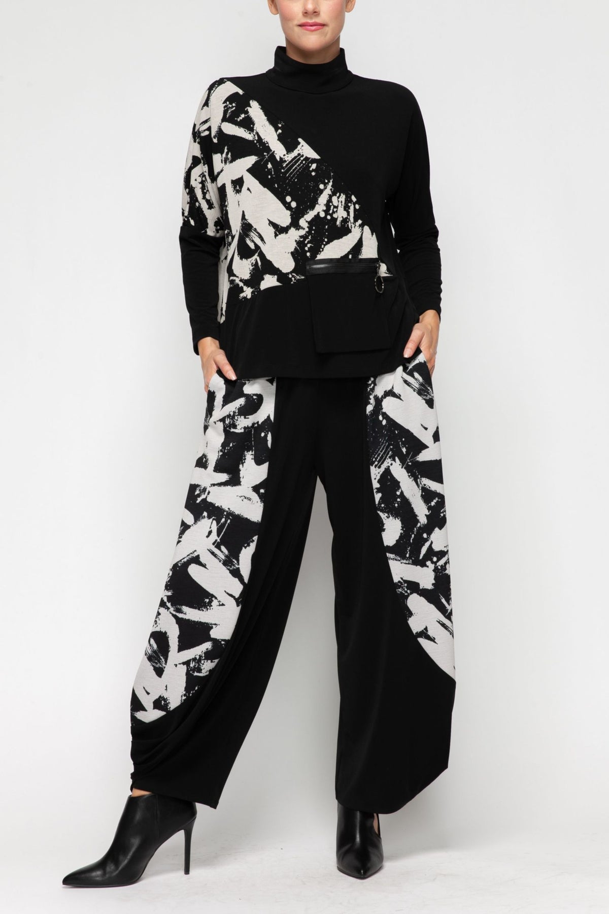 IC COLLECTION Top - 7580T - IVORY