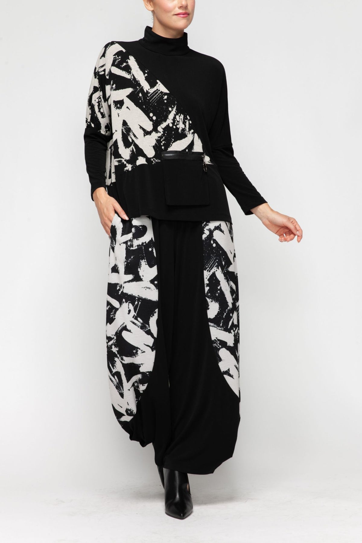 IC COLLECTION Top - 7580T - IVORY