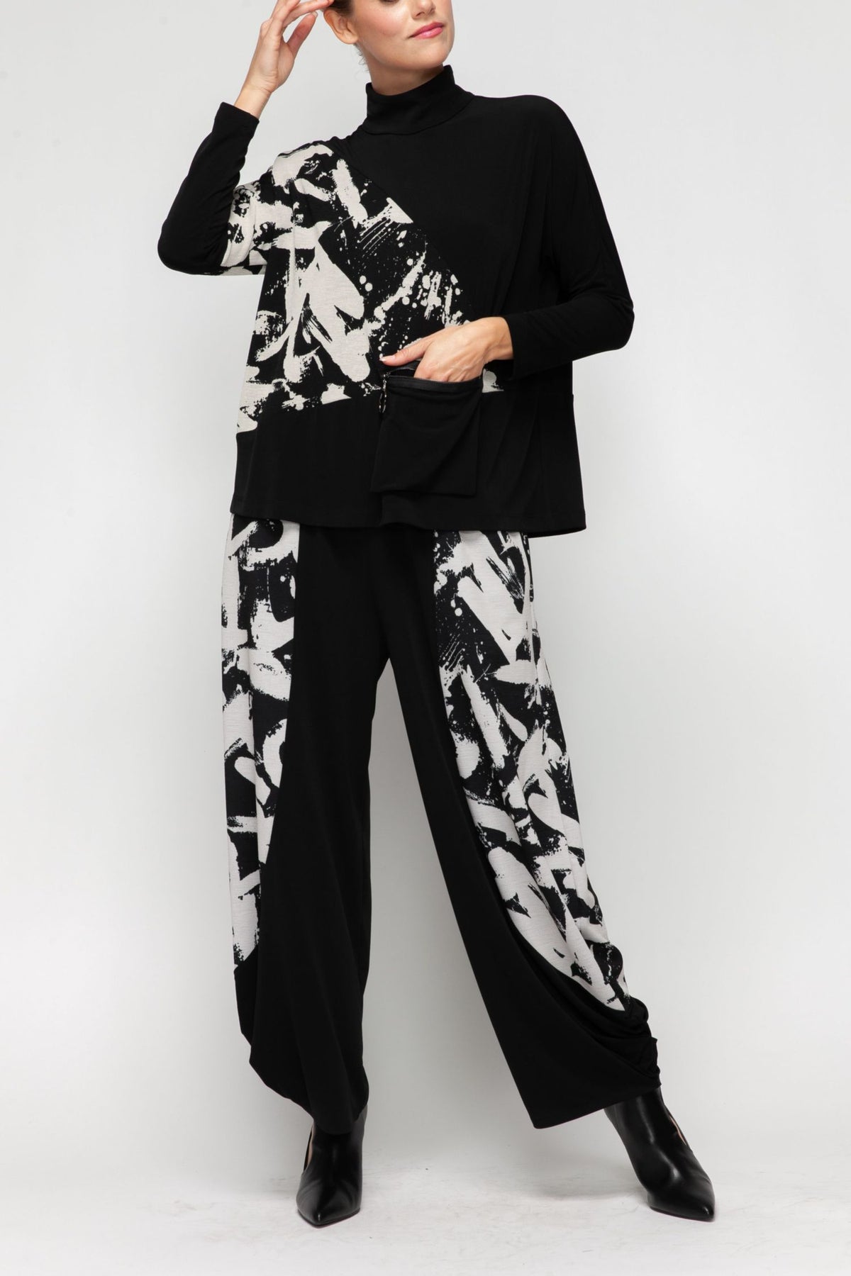 IC COLLECTION Top - 7580T - IVORY