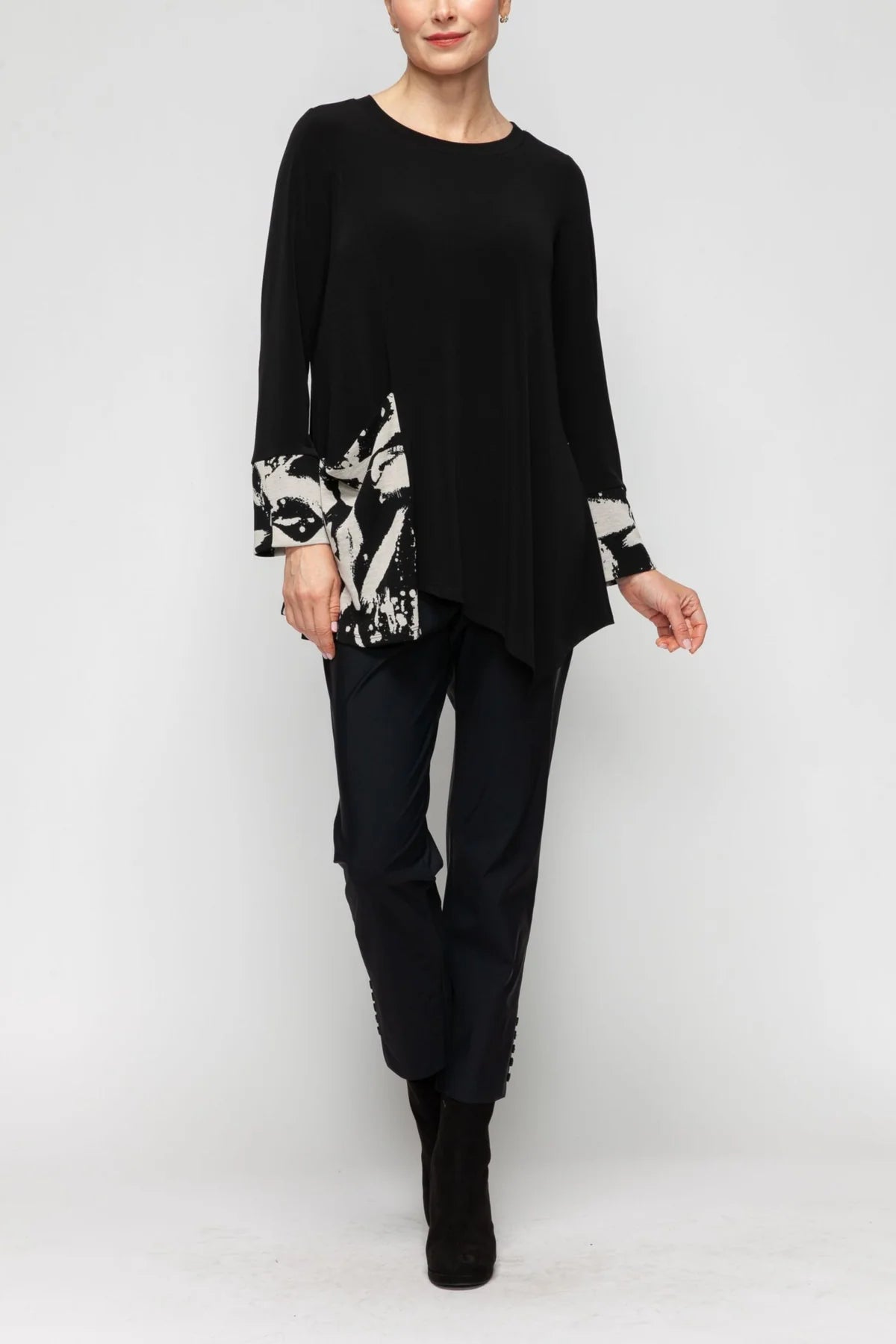 IC COLLECTION Top - 7584T - IVORY