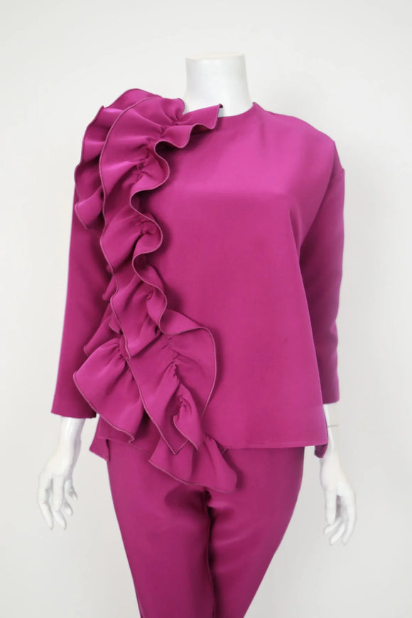 IC COLLECTION Top - 7588T - MAGENTA