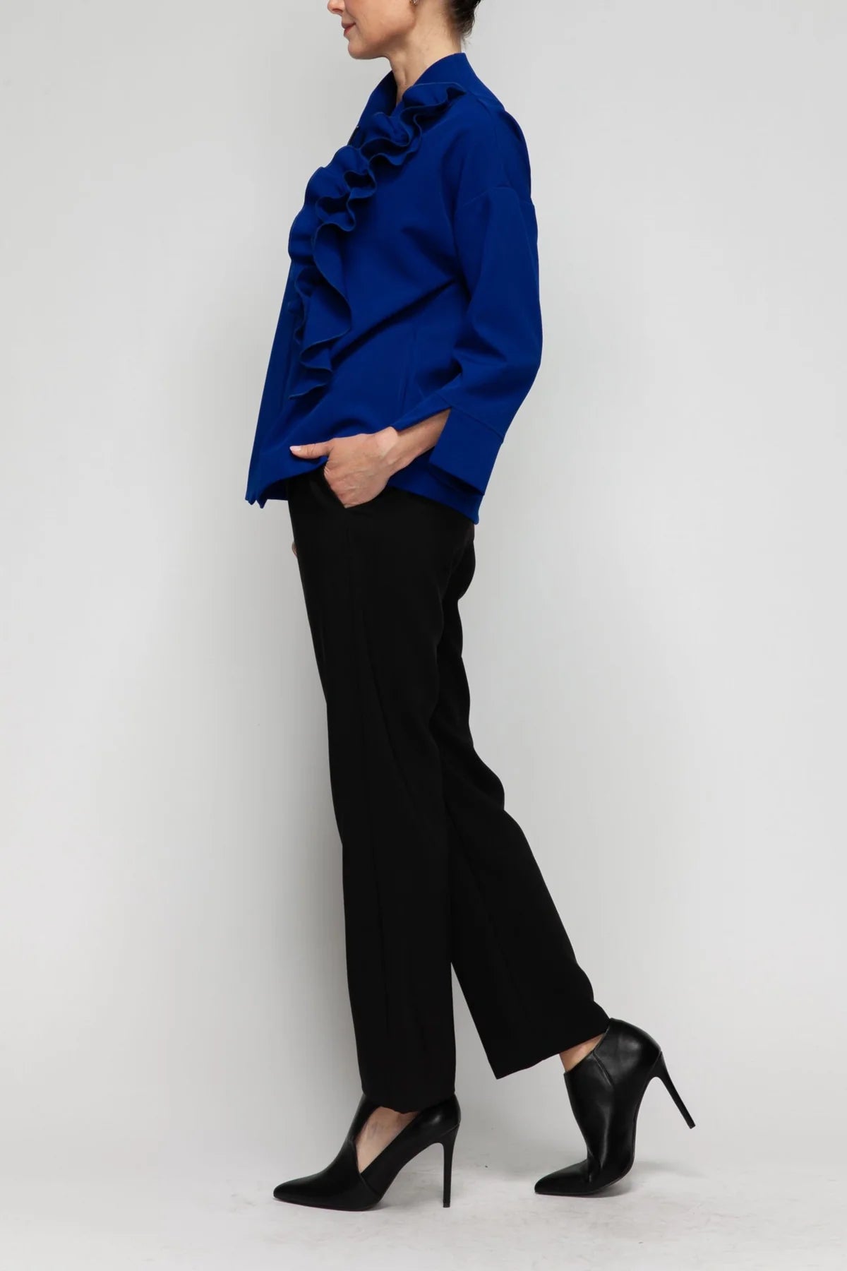 IC COLLECTION Jacket - 7599J - ROYAL BLUE