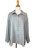 Fridaze AA59 - Fun Buttons Linen Shirt