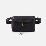 HOBO - Fern Large Belt Bag - BLACK IN PEBBLED LEATHER