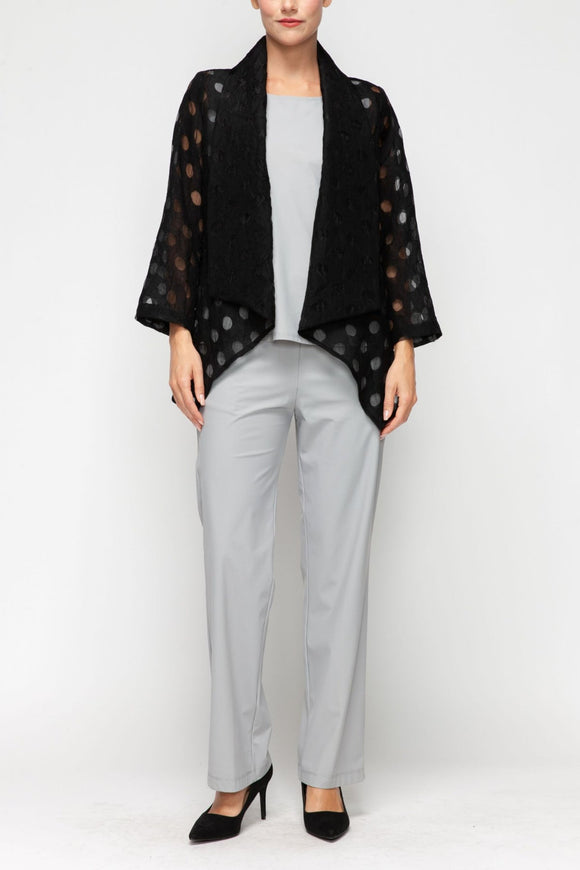 IC COLLECTION Jacket - 7621J - BLACK