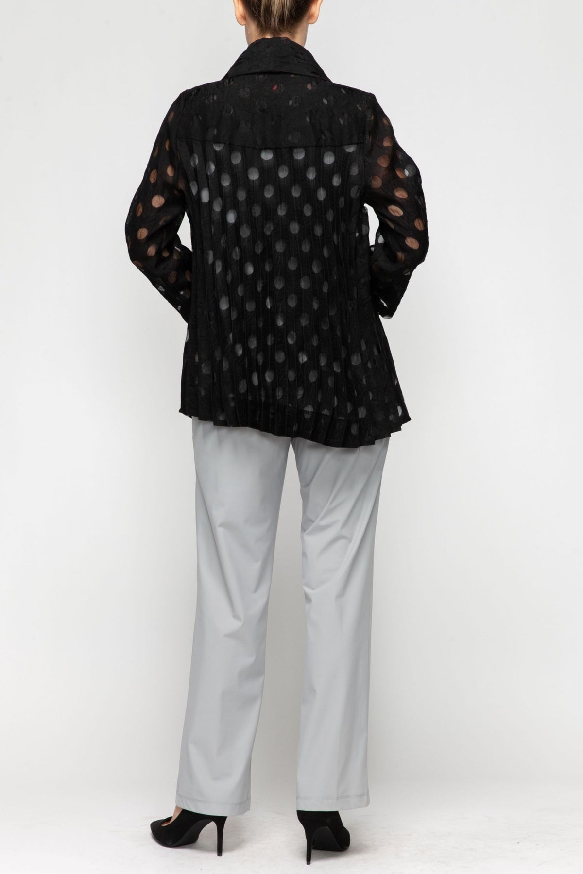 IC COLLECTION Jacket - 7621J - BLACK