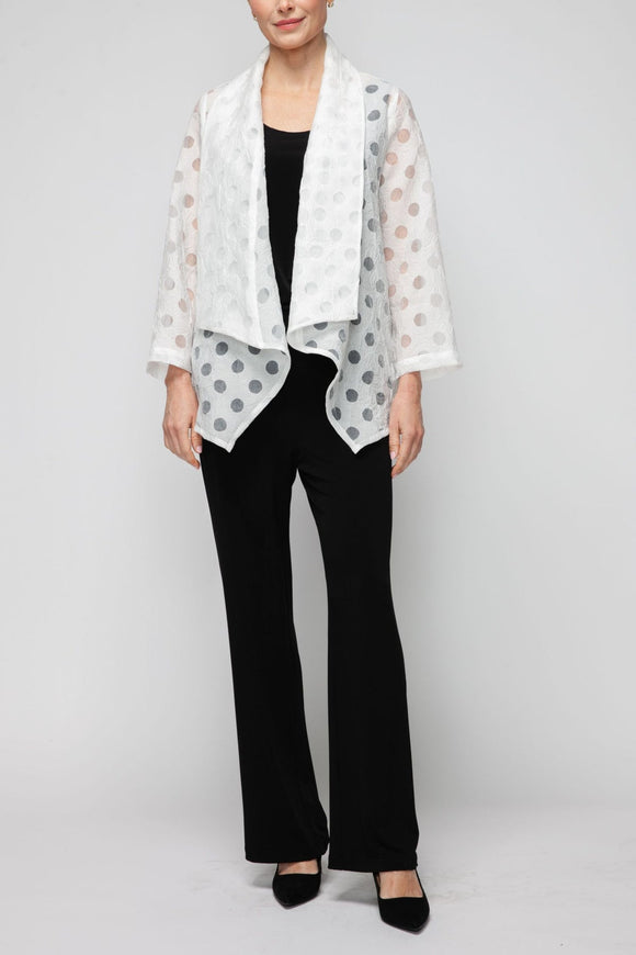 IC COLLECTION Jacket - 7621J - WHITE