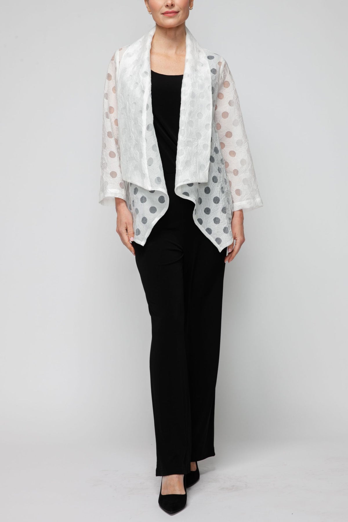 IC COLLECTION Jacket - 7621J - WHITE