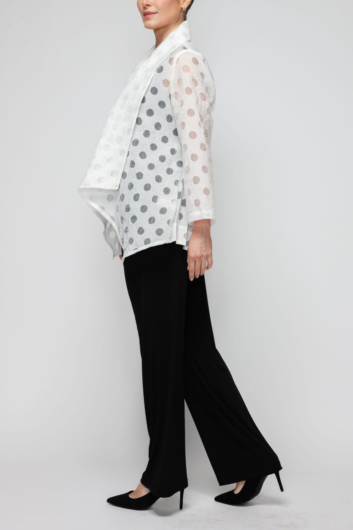 IC COLLECTION Jacket - 7621J - WHITE