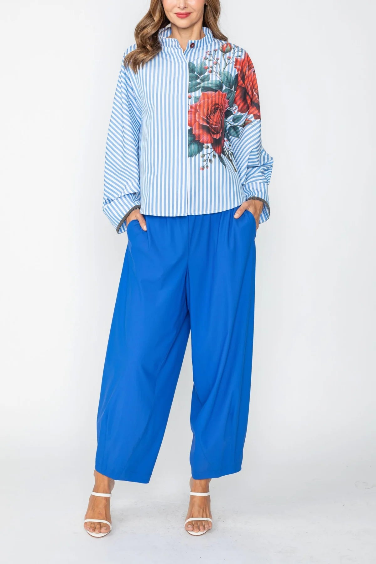 IC COLLECTION Top - 7627T - Blue