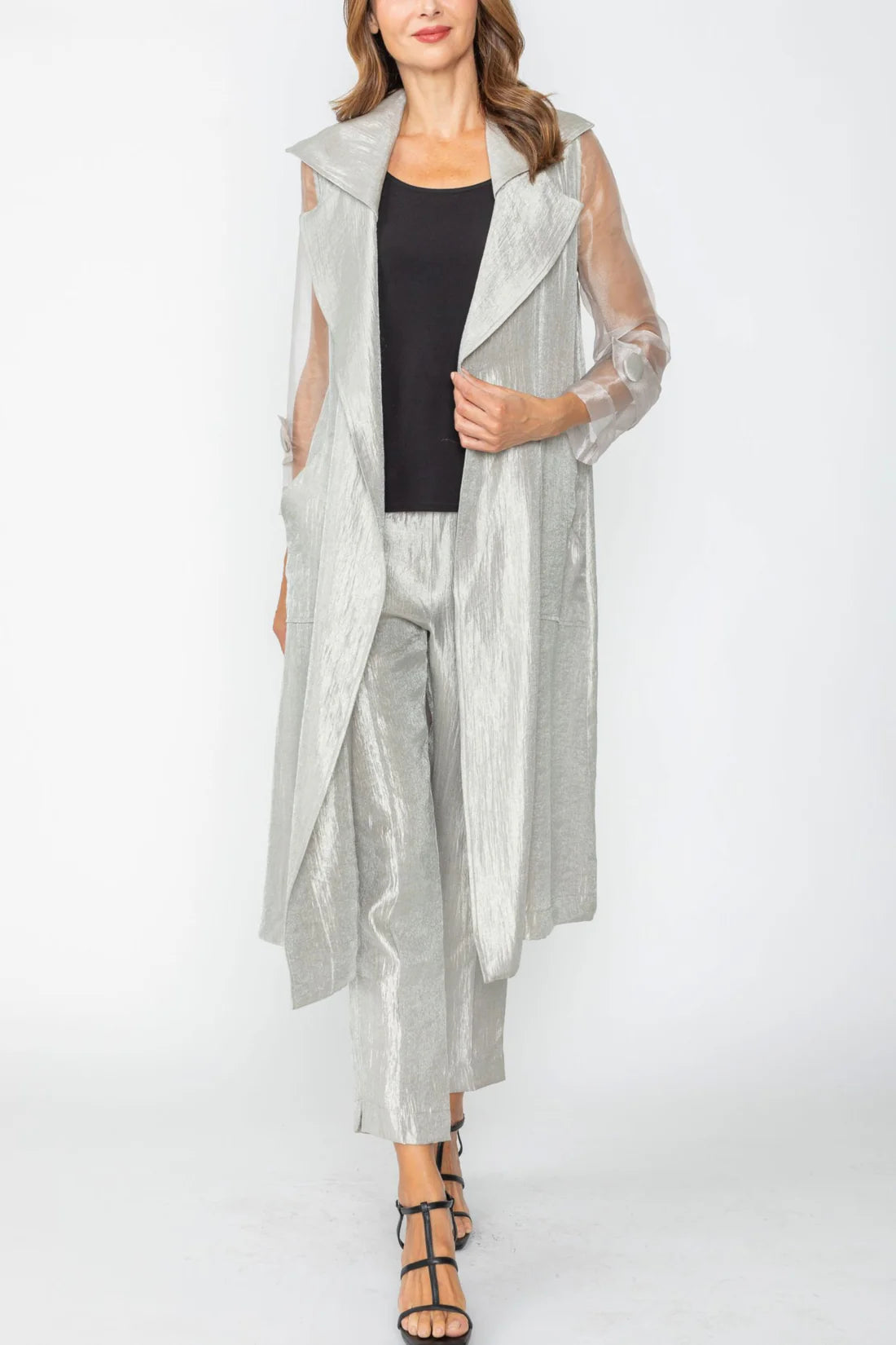 IC COLLECTION Pant - 7630P - Taupe