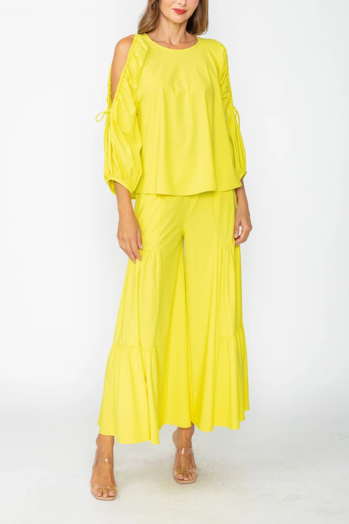 IC COLLECTION Top - 7637T - LEMON