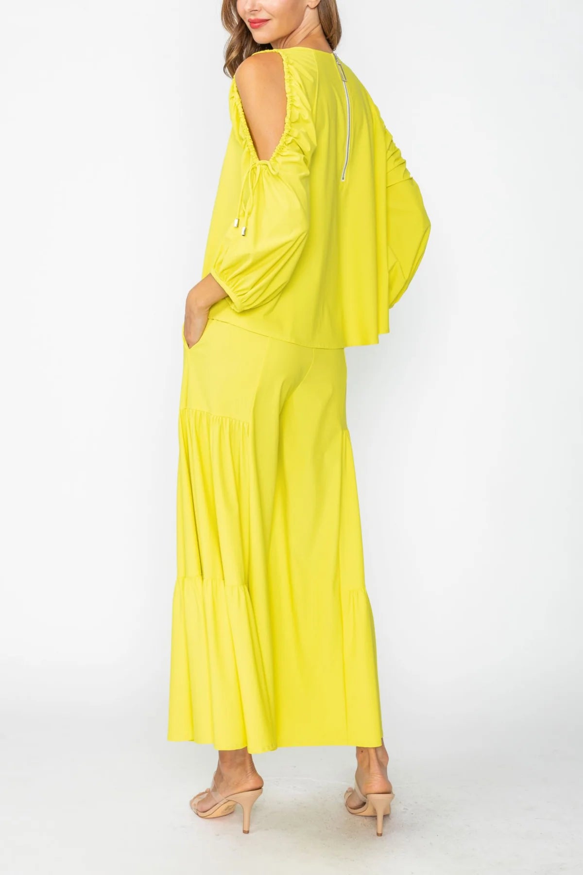 IC COLLECTION Top - 7637T - LEMON