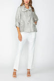 IC COLLECTION Jacket - 7639J - Taupe