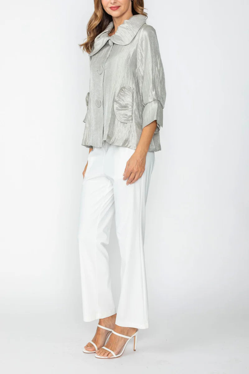 IC COLLECTION Jacket - 7639J - Taupe