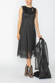 IC COLLECTION Dress - 7656D - Black