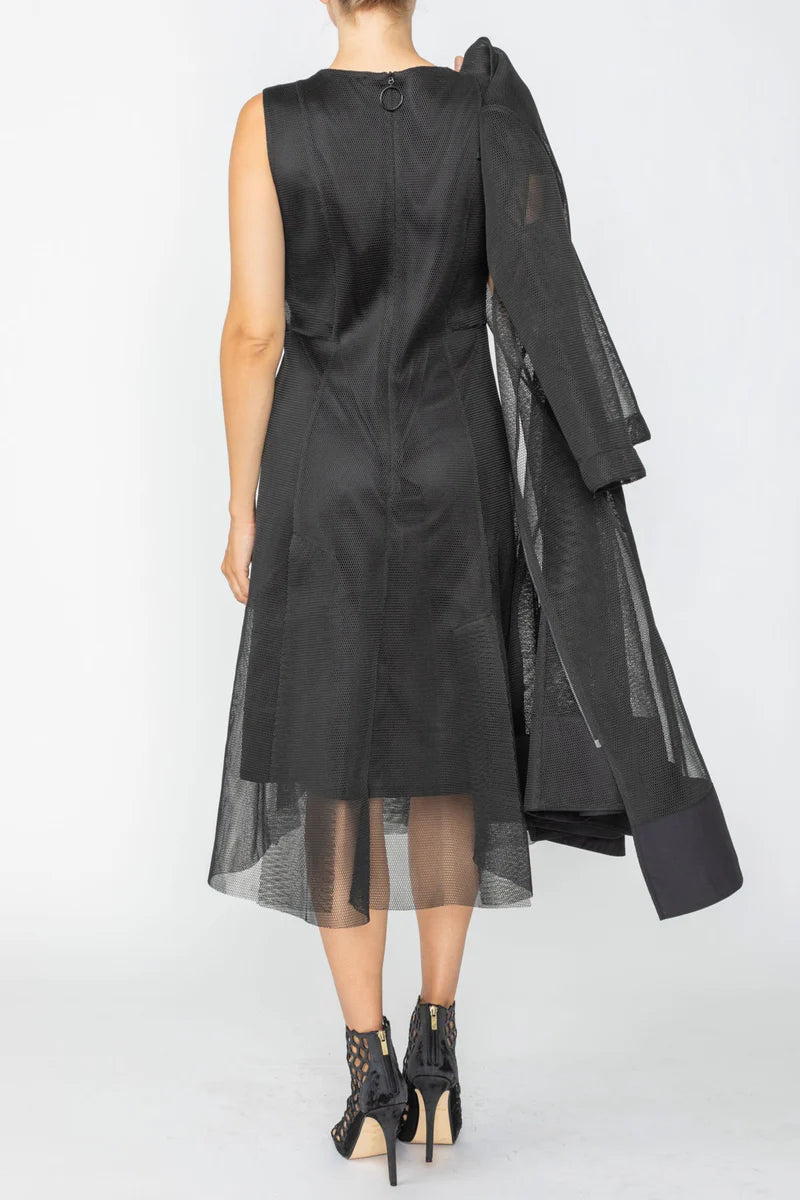 IC COLLECTION Dress - 7656D - Black